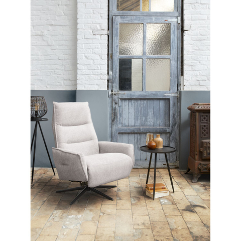 Relaxfauteuil Livo Ash Grey