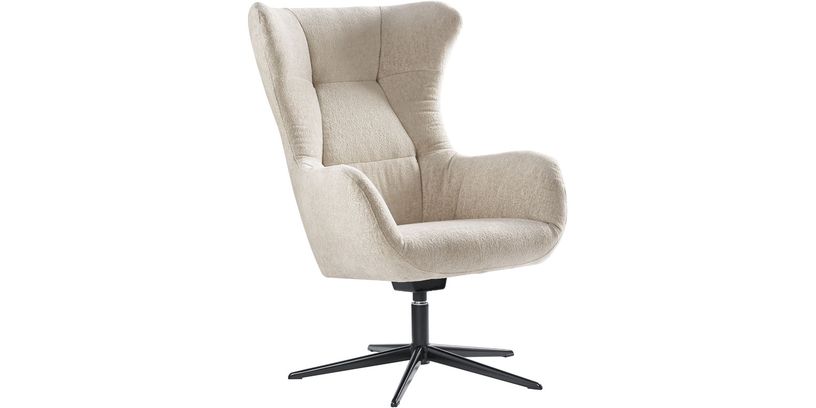 INHOUSE Draaifauteuil Asgia Pearl