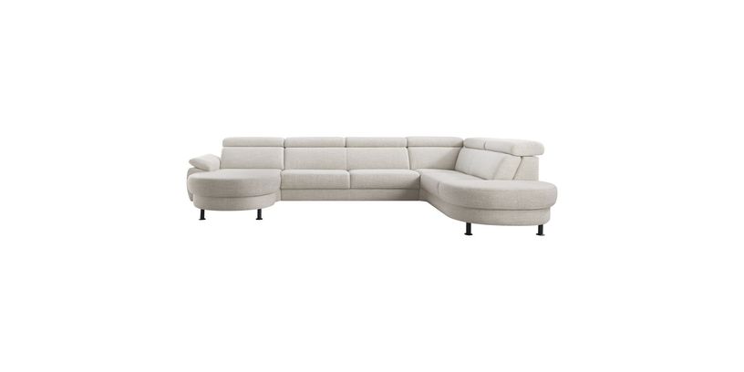 INHOUSE Hoekbank Rigas Beige/Groen