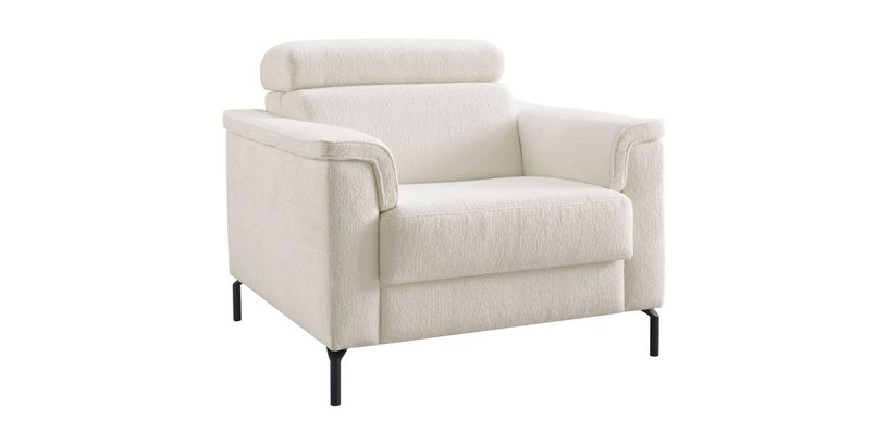 INHOUSE Fauteuil Rigas Ivory