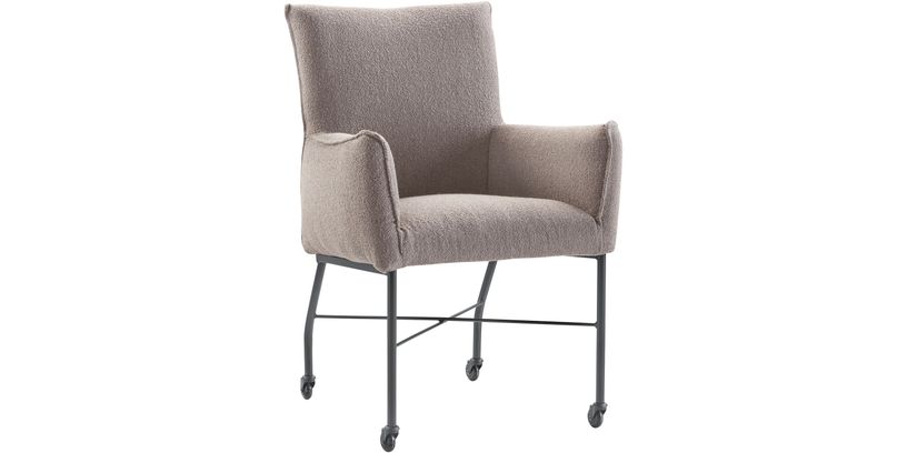 Armstoel Myro Taupe