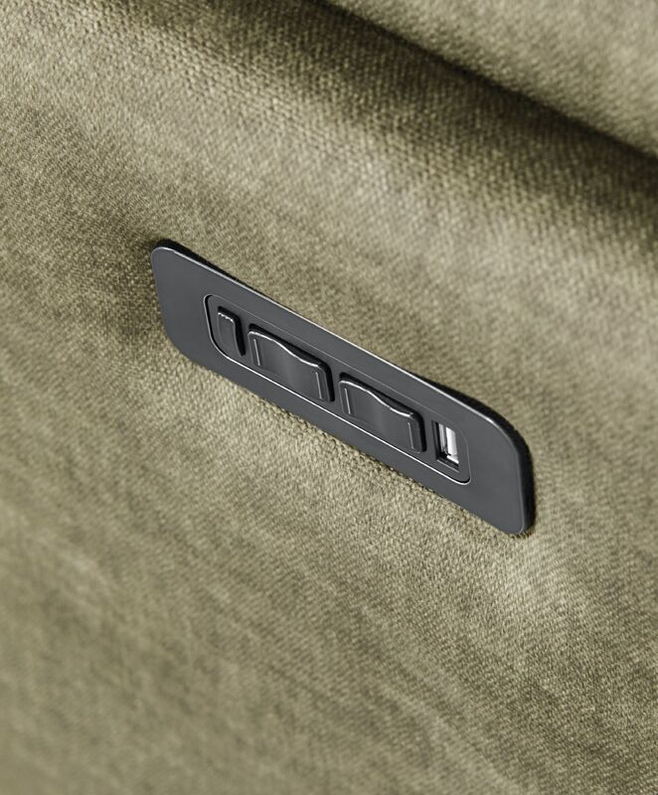 INHOUSE Bank Edoria 3-Zits Moss