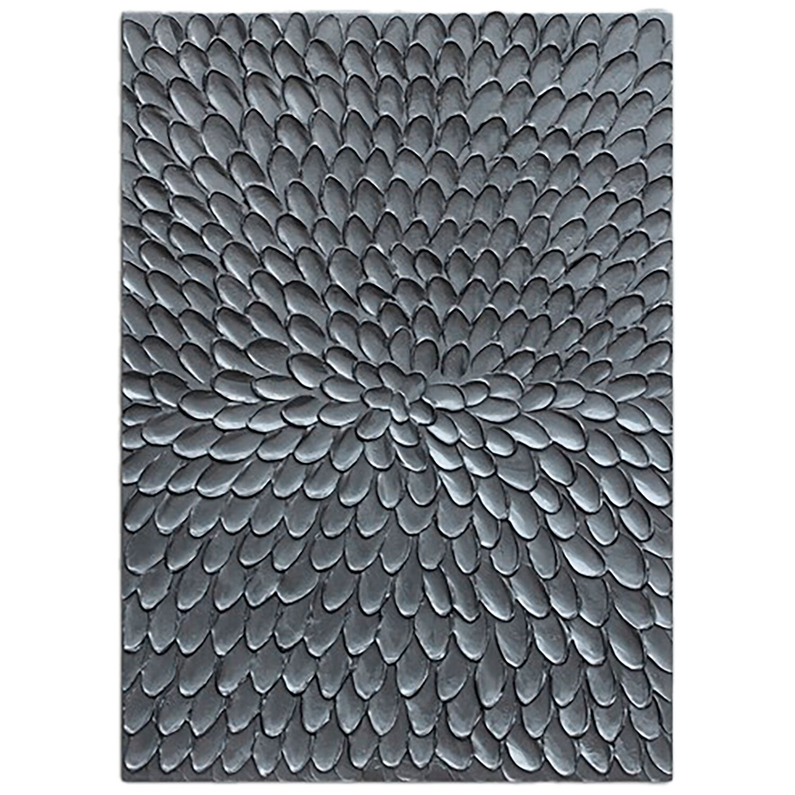 Wandpaneel Pictura Zwart/Zilver 60x80