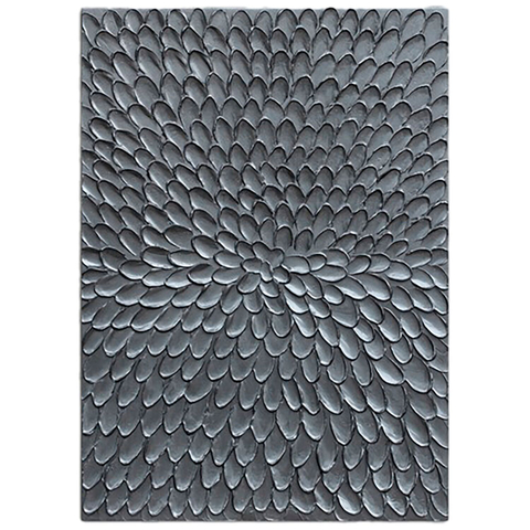 Wandpaneel Pictura Zwart/Zilver 60x80