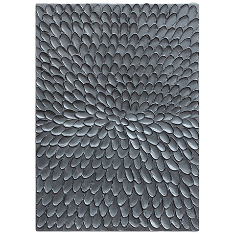 Wandpaneel Pictura Zwart/Zilver 80x120