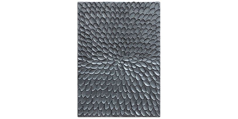 Wandpaneel Pictura Zwart/Zilver 80x120