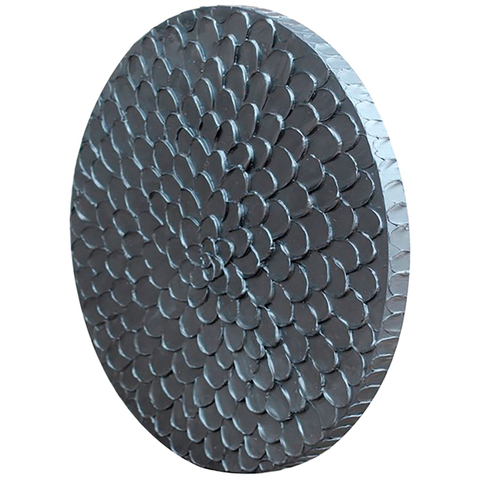 Wandpaneel Pictura Zwart/Zilver Ø100