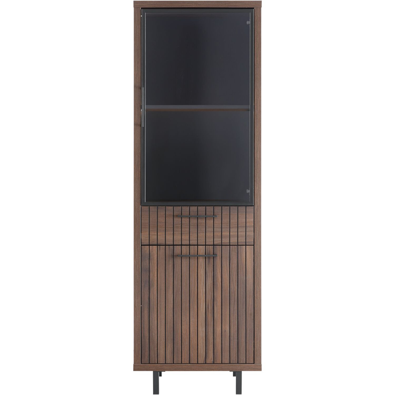 Bergkast Tenino 1-Deurs/1 Glasdeur