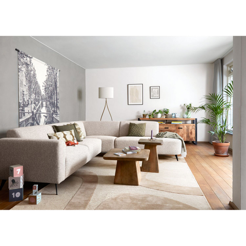 Hoekbank Micco Cappuccino