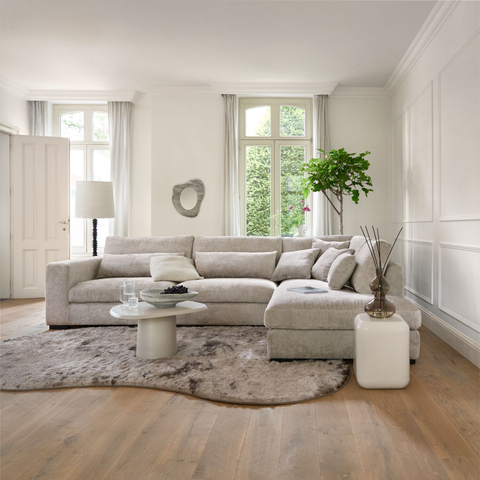 INHOUSE Hoekbank Comiso Taupe