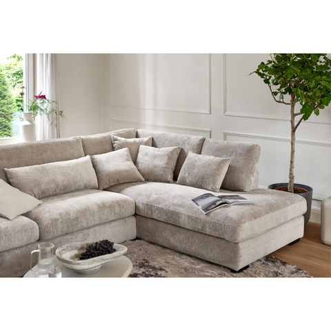 INHOUSE Hoekbank Comiso Taupe