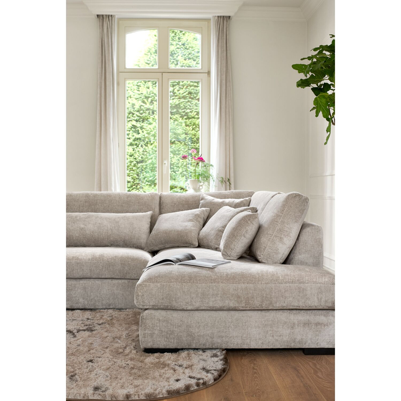 INHOUSE Hoekbank Comiso Taupe