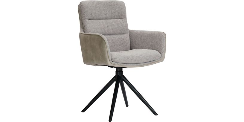 Armstoel Letta Oyster/Ash Grey