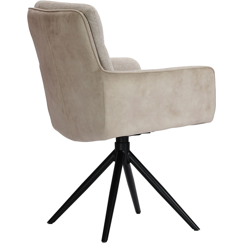 Armstoel Letta Oyster/Ash Grey