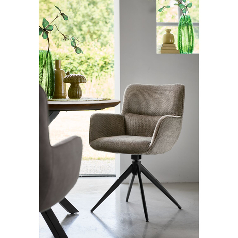 Armstoel Lasanto Taupe
