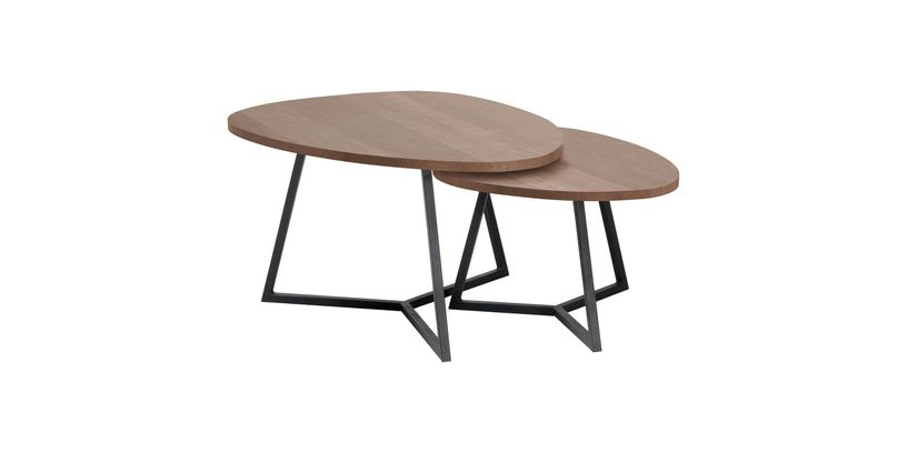 Salontafel Locarnio Set/2 Dark Mango
