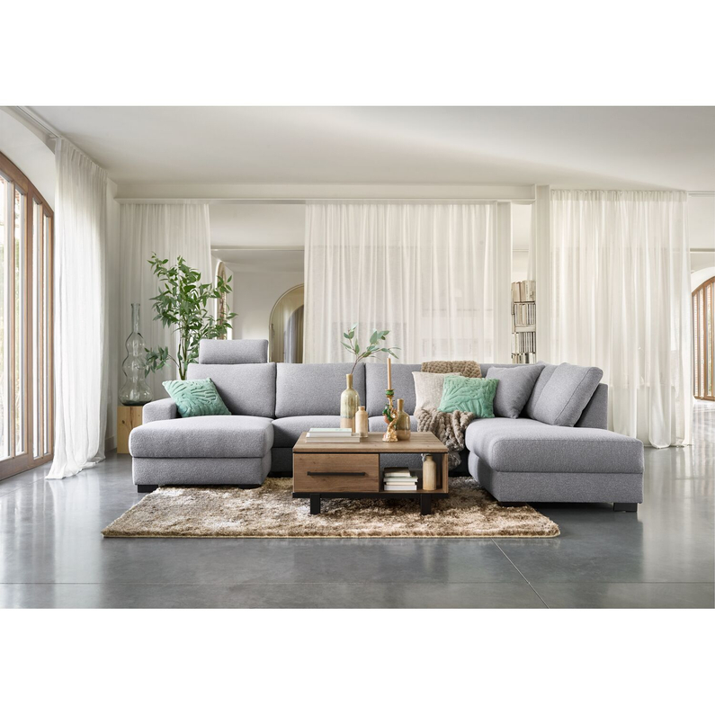 Hoekbank Florance Steel