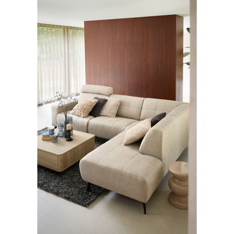Hoekbank Piorino Light Grey
