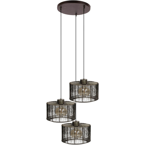 Hanglamp Bincerro Antiek Brons
