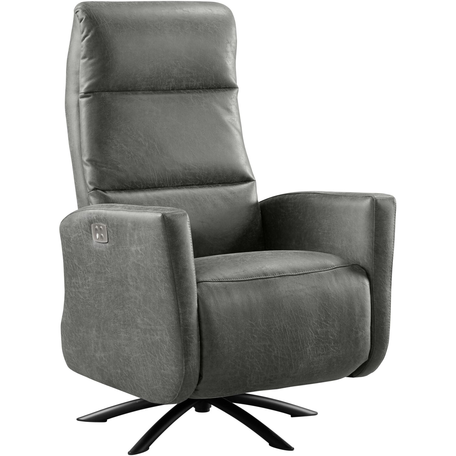 Relaxfauteuil Cervan Large Antraciet