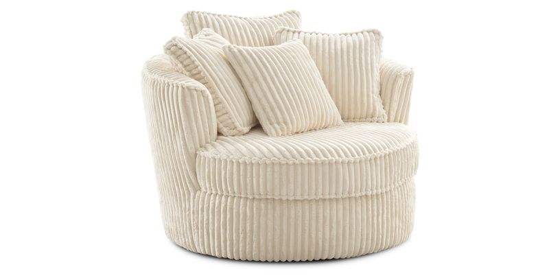 INHOUSE Draaifauteuil Luciria Cream
