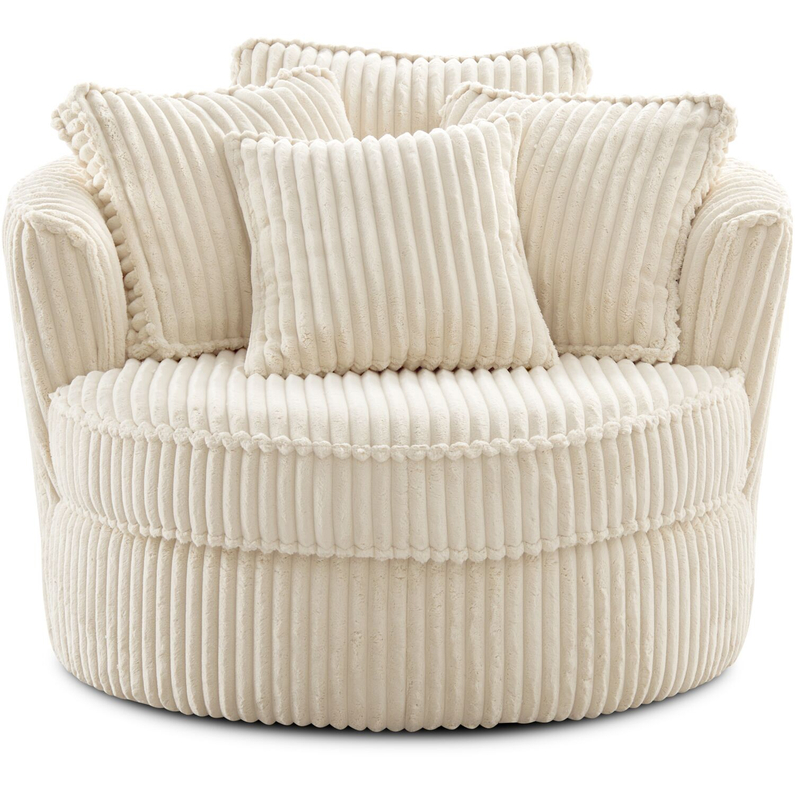 INHOUSE Draaifauteuil Luciria Cream