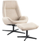 INHOUSE Draaifauteuil Irabo Naturel