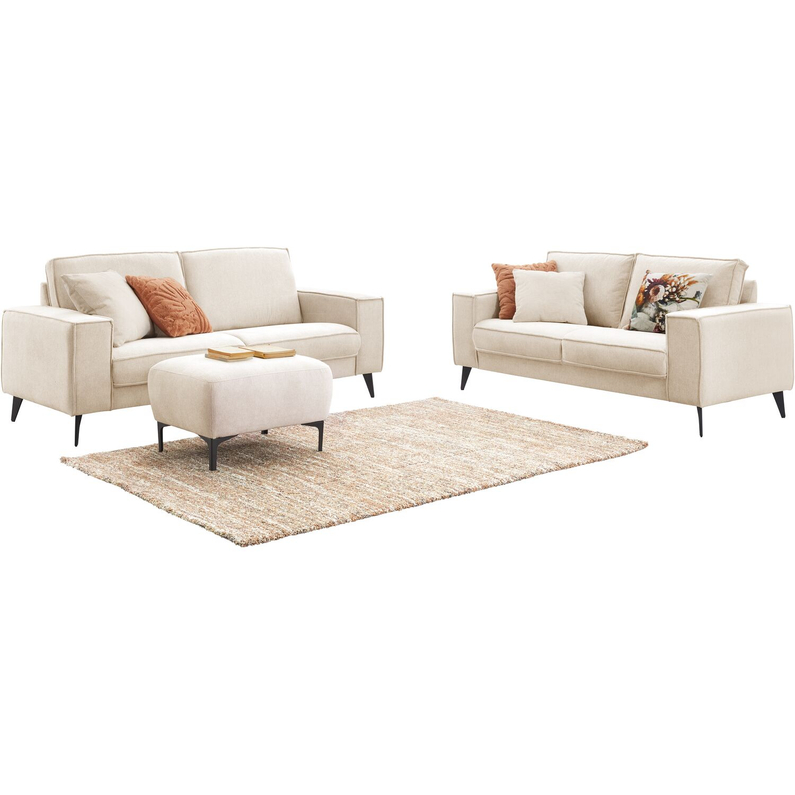 Bank Barrio 2,5-Zits (2x70) Naturel