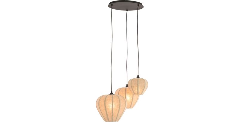 Hanglamp Moscito 3L Zwart