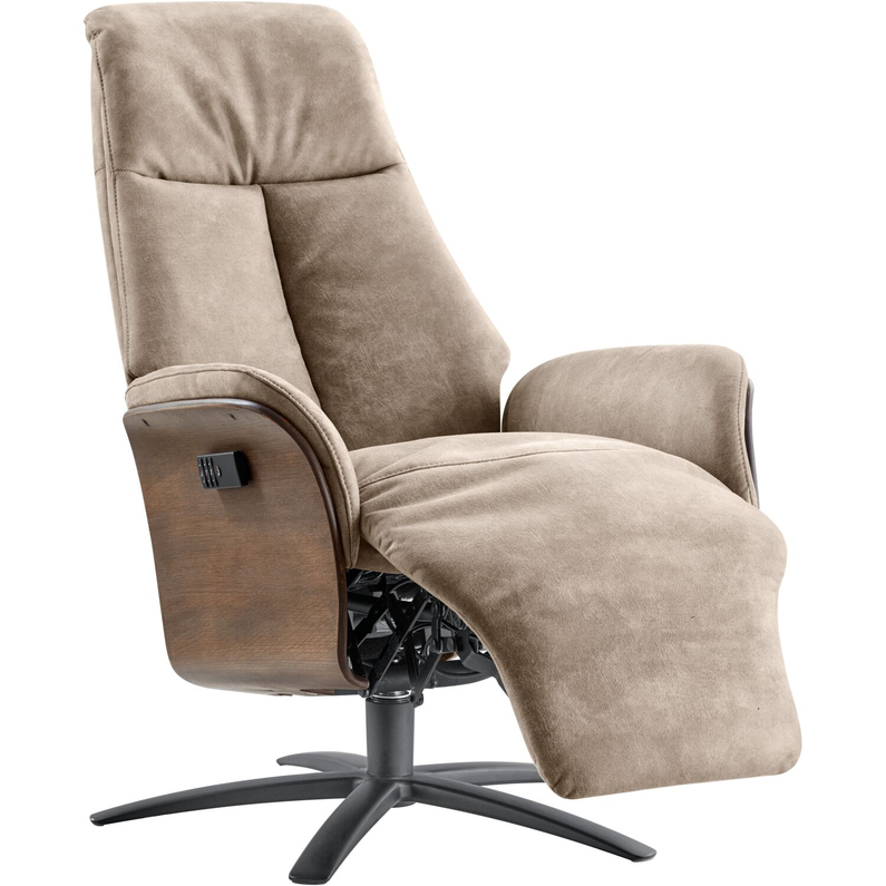 Relaxfauteuil Serio M Clay Microleder