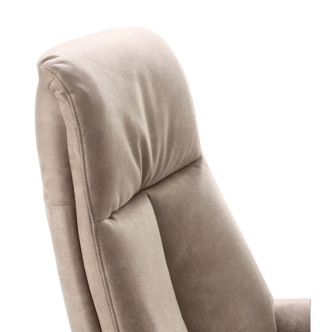 Relaxfauteuil Serio M Clay Microleder