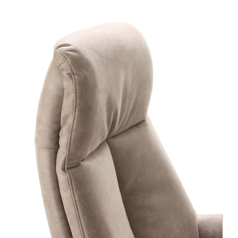 Relaxfauteuil Serio M Clay Microleder