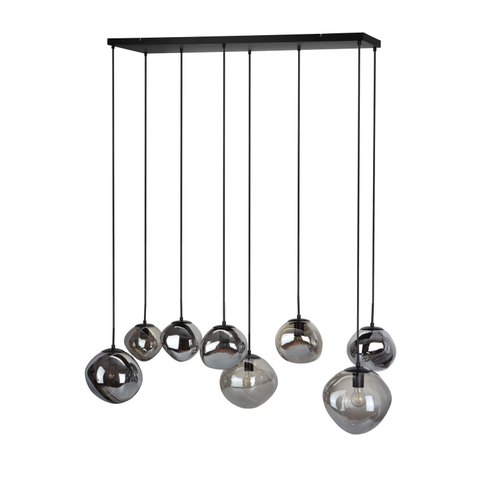 Hanglamp Macato 8-Lichts Smoke