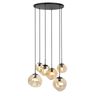 Hanglamp Macato 6-Lichts Amber