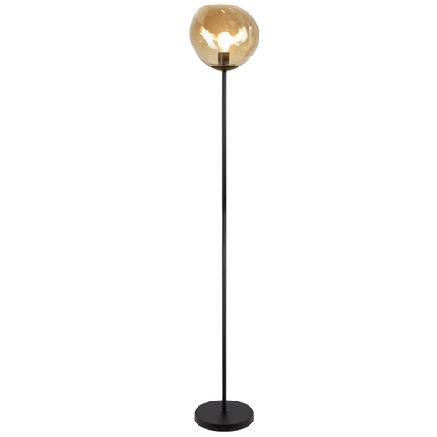 Vloerlamp Macato 1-Lichts Amber