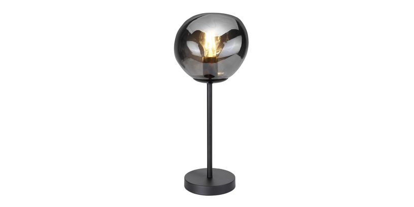 Tafellamp Macato 1-Lichts Smoke