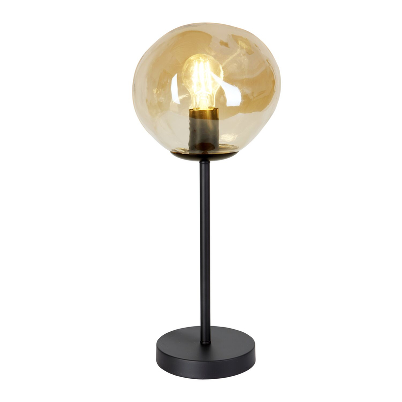 Tafellamp Macato 1-Lichts Amber