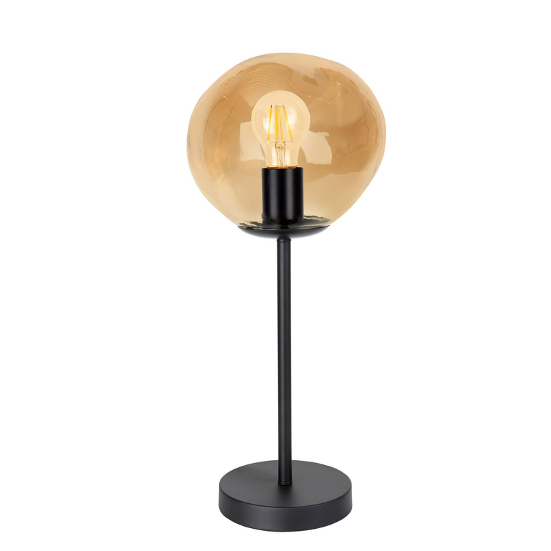 Tafellamp Macato 1-Lichts Amber