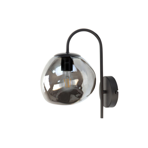 Wandlamp Macato 1-Lichts Smoke