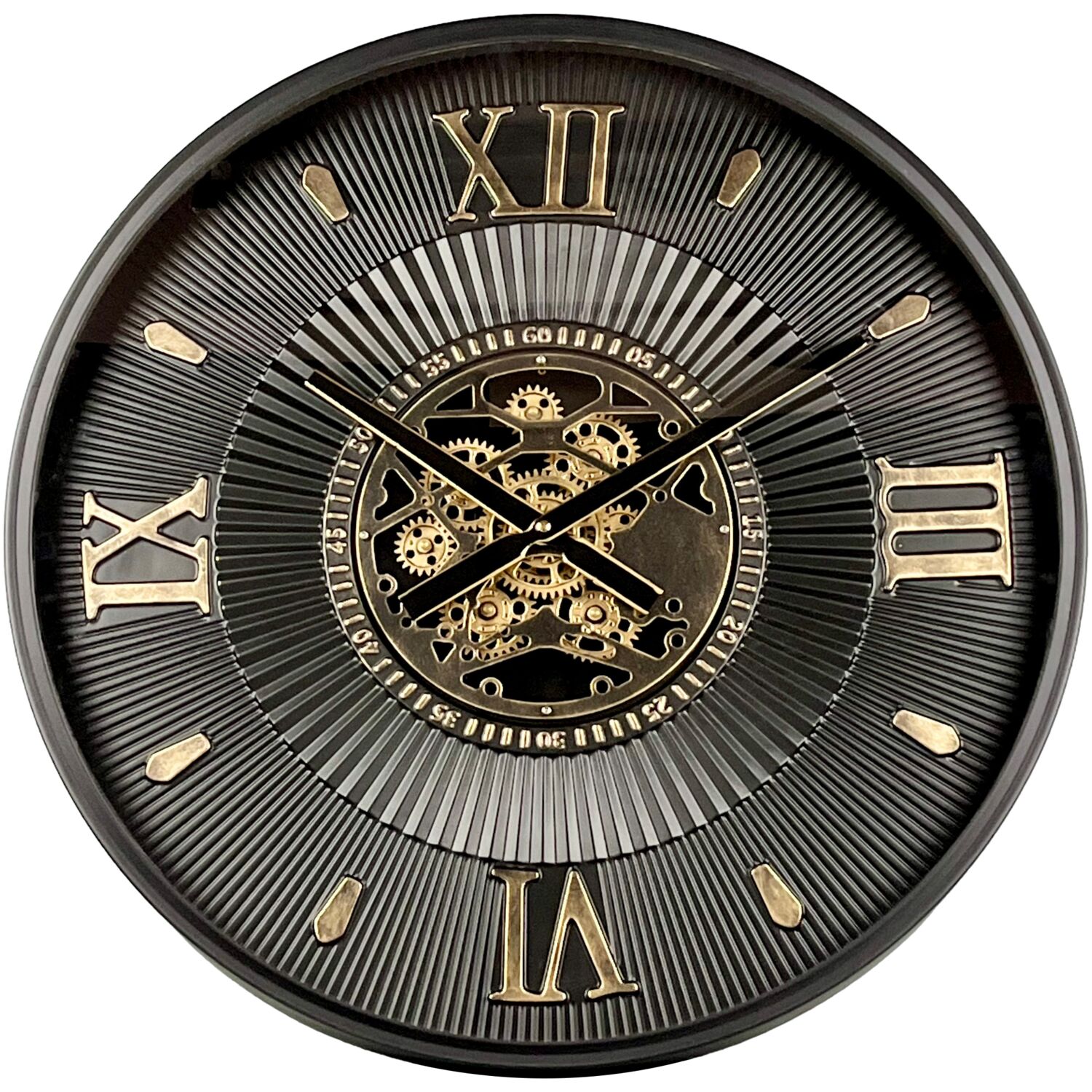 Klok Nimar 54 Ø60 Black/Brass