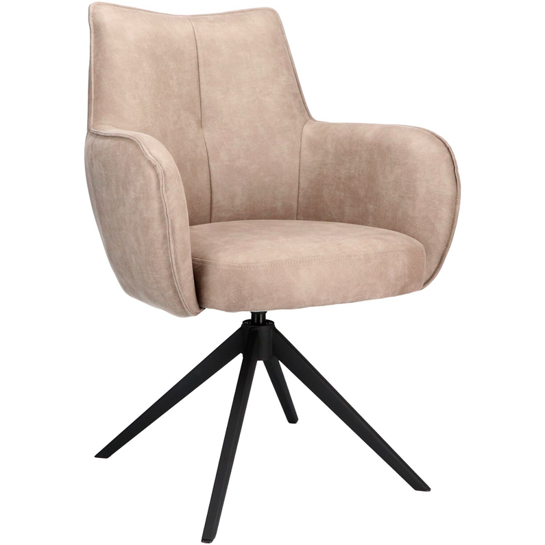 Armstoel Dordona Microleder Clay