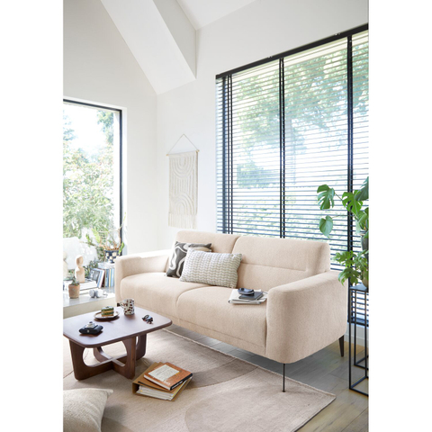 Bank Heria 3-Zits + 2,5-Zits Naturel