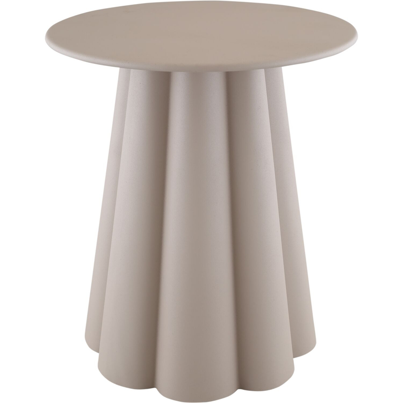 Bijzettafel Easdale Ø43 Offwhite 