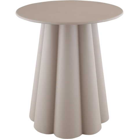 Bijzettafel Easdale Ø43 Offwhite 