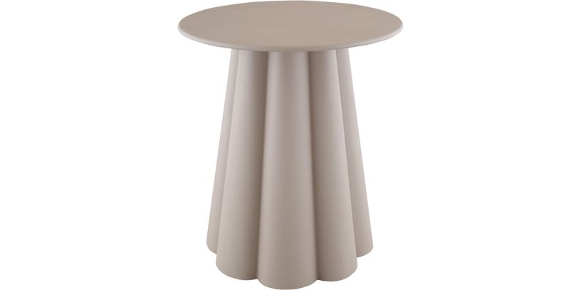 Bijzettafel Easdale Ø43 Offwhite 