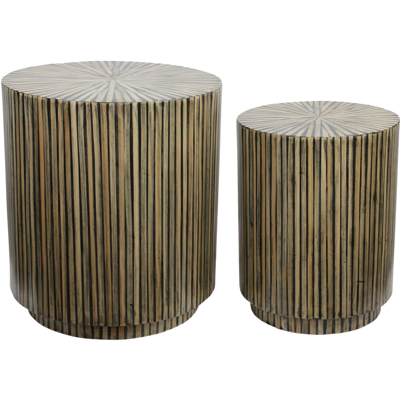 Bijzettafel Brody Set/2 Bamboe