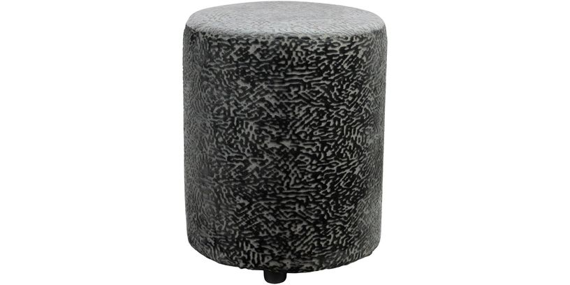 Poef Brody Zwart/Grijs