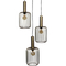 Hanglamp Bincerro 3-Lichts Cluster Bronze