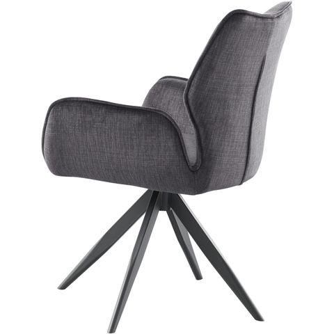 Armstoel Oviedio Zwart