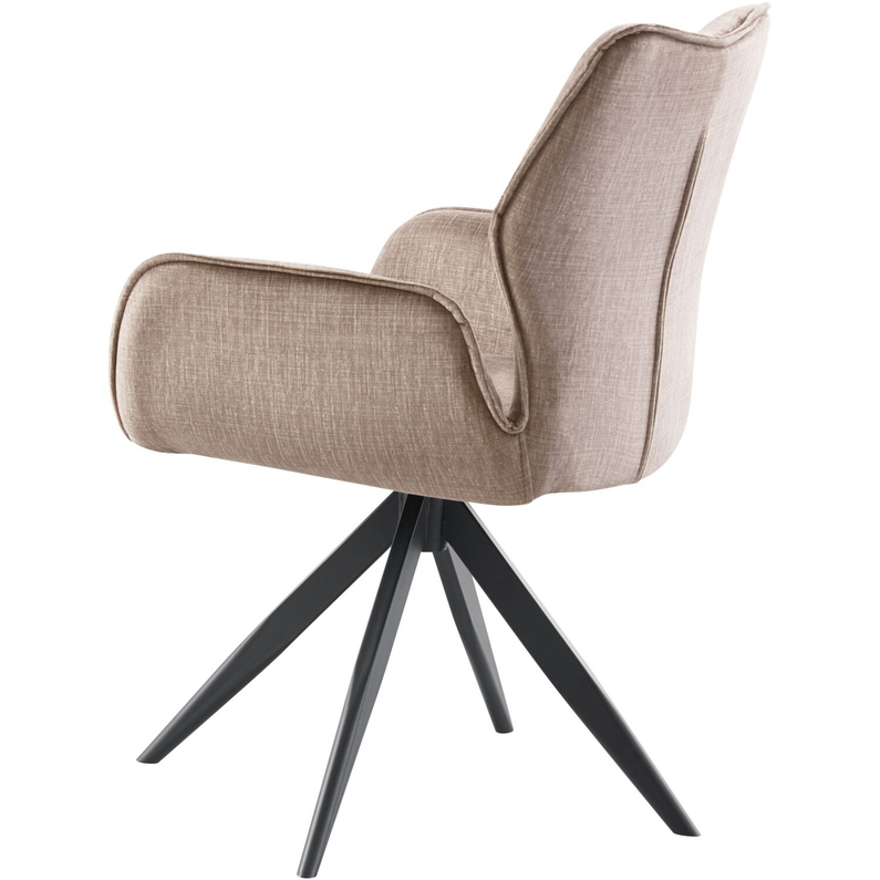 Armstoel Oviedio Bruin